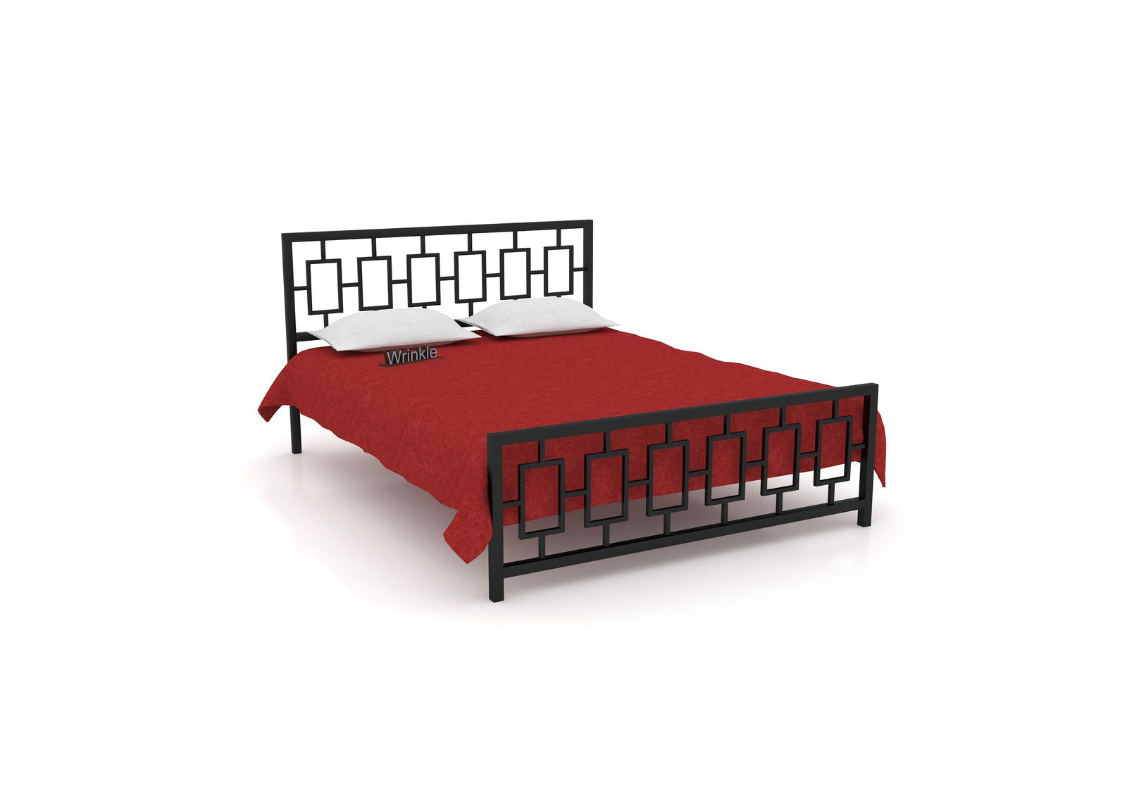 MetalCradt Aspire Designer Iron Bed - Furnishiaa -  -